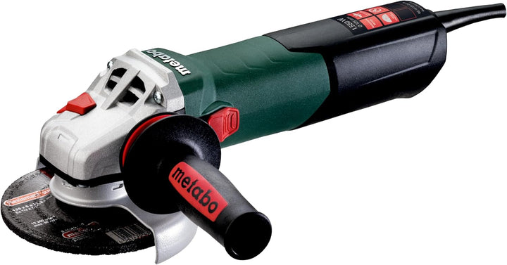 Metabo Winkelschleifer WE 15-125 Quick (600448000) Karton, 1550 Watt, Scheiben-Ø: 125 mm, Leerlaufdr