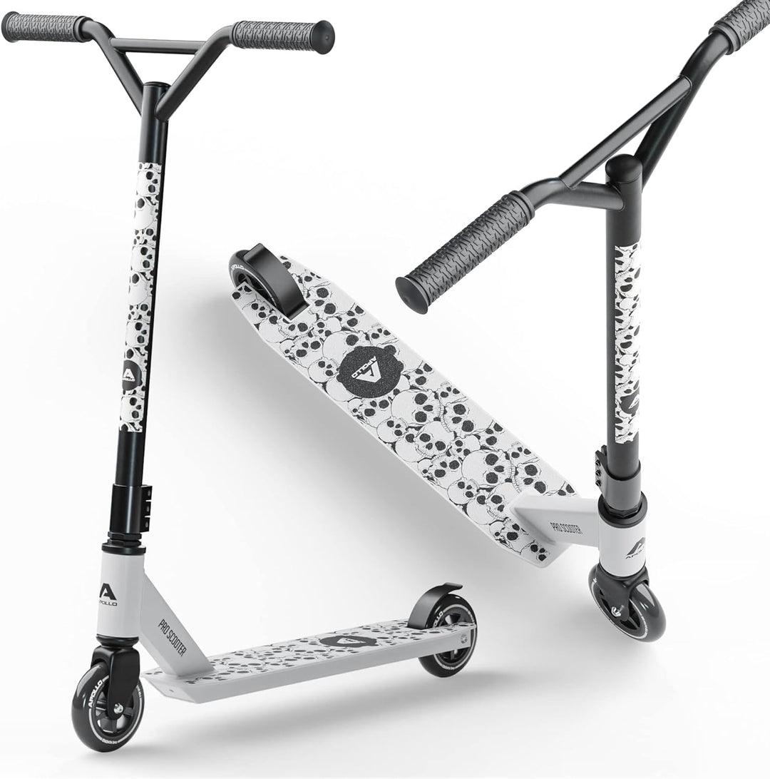 Apollo Stunt Scooter - Genius Pro | Robuster Kinder Scooter mit ABEC 9 Kugellager | Trick Roller, Tr