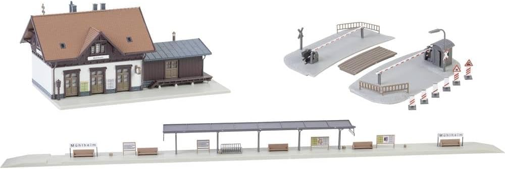 Faller FA 239001 Bahnhof-Set Mühlheim, Keine Angabe