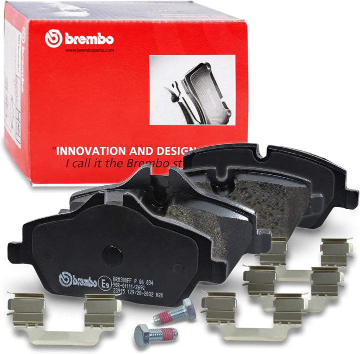 Brembo P 06 034 Bremsbelagsatz, Scheibenbremse - (4-teilig)