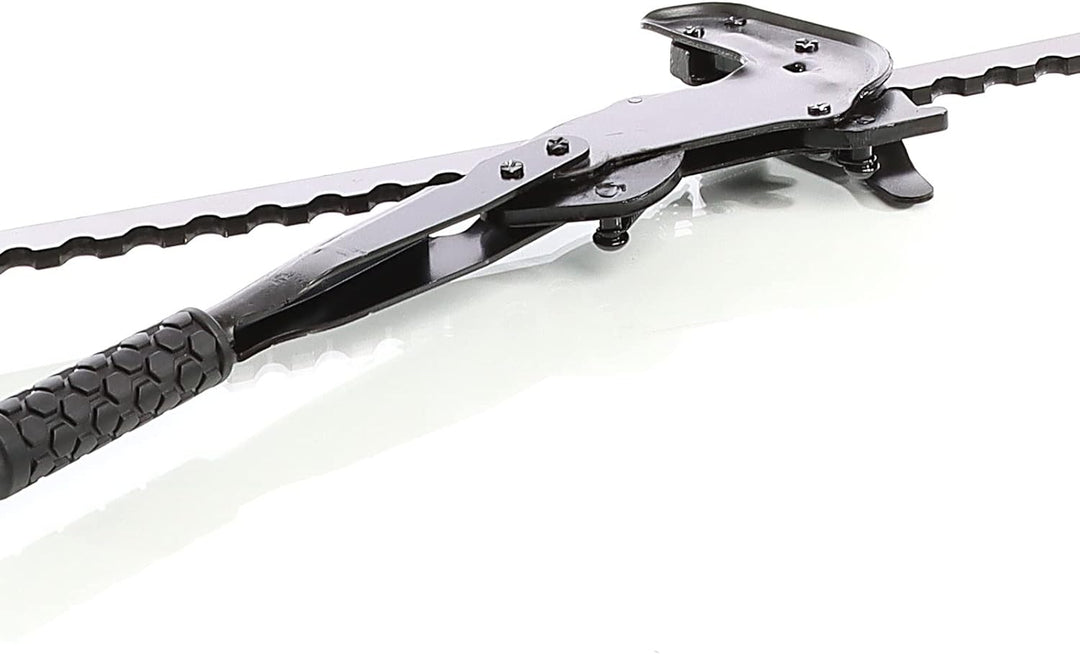 XPOtool Zaunspanner Drahtspanner für Weidezäune und Zaundraht zum Dehnen und Spleissen Spannweg 530m