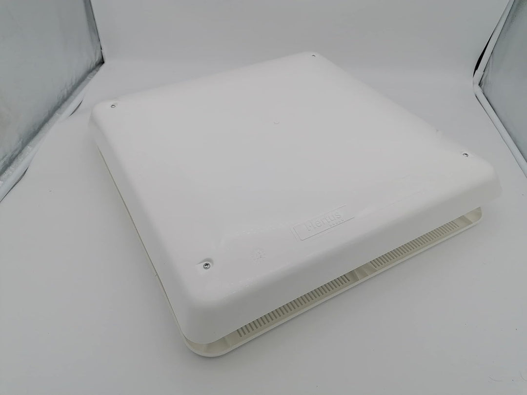 CR-MOESANCO® Dachfenster Hertus 40 x 40 cm + Integriertes Fliegengitter + Edelstahl-Befestigungsschr