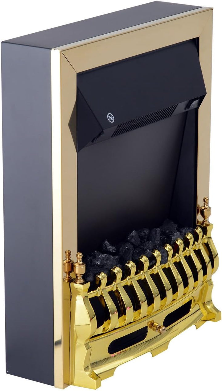 HOMCOM Elektrokamin Kamin Kaminofen Elektrischer Wandkamin Flammeneffekt 1000/2000W 48,2 x 18,5 x 59