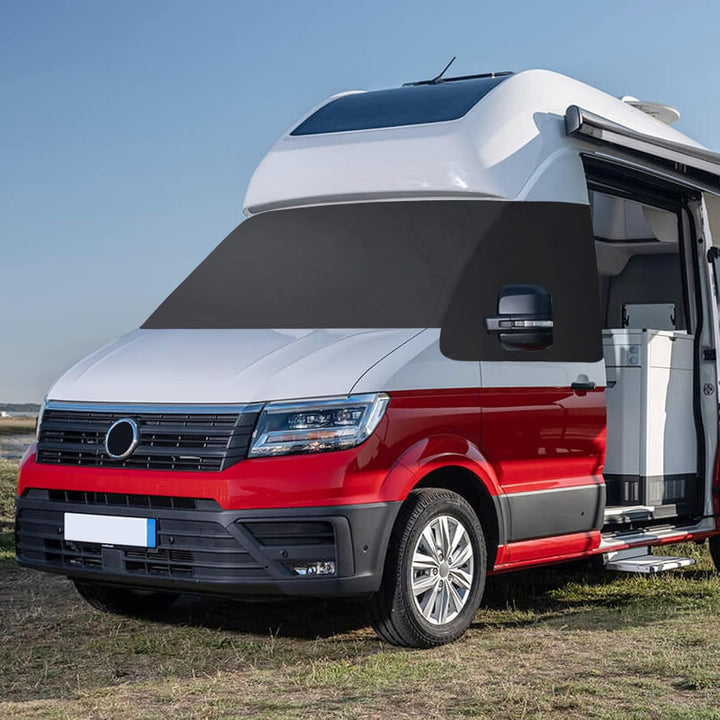 Opaltool Auto Windschutzscheiben Abdeckung für 2018-2023 VW Crafter Grand California, 600D Frontsche