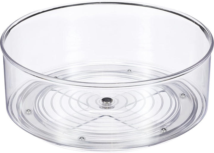 iDesign Cabinet/Kitchen Binz Drehteller, kleiner Schrank Organizer aus Kunststoff, durchsichtig, Son