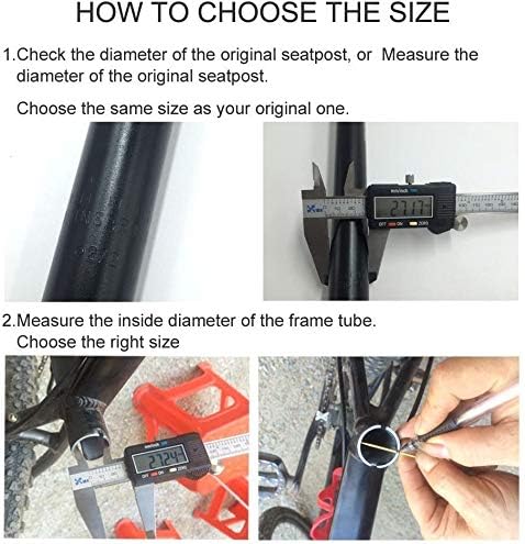 BESNIN Sattelstütze Fahrrad Sattelstütze 27,2mm Sattelstützen 350mm/400mm Sattelstütze Rennrad Satte