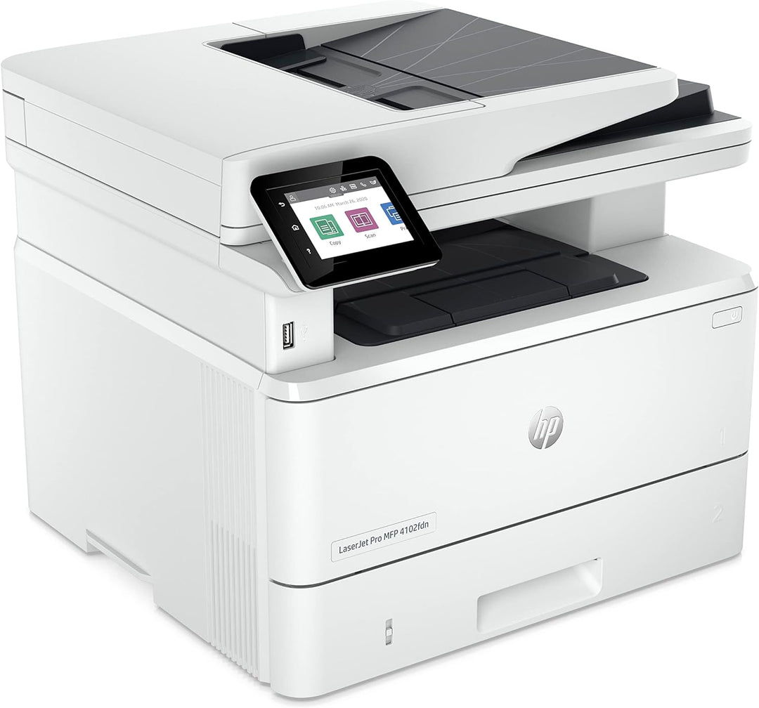 HP LaserJet Pro MFP 4102fdn Multifunktions-Laserdrucker, Fax, Automatischer beidseitiger Druck, Hohe