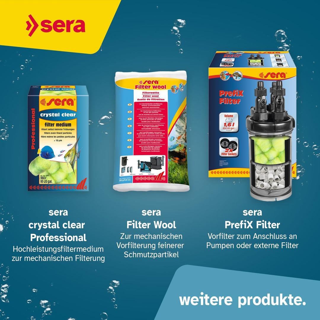 sera siporax Aquarium Filtermaterial 2,9 kg | Maximale Optimierung der biologischen Filterung | Bio-