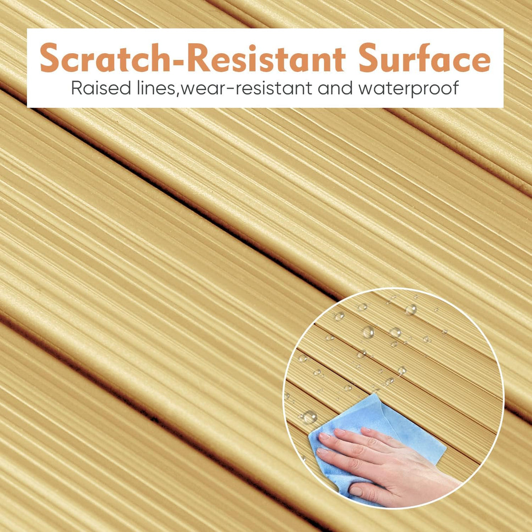 Sekey PVC Sichtschutzmatte 100x500cm Doppelte Verstärkung Innen, Balkon Sichtschutz mit Kabelbindern