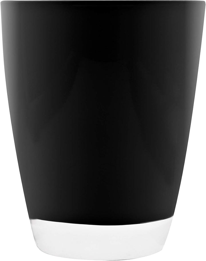 Excelsa Happy Color Wassergläser, Glas, 6 Stück Schwarz, Schwarz