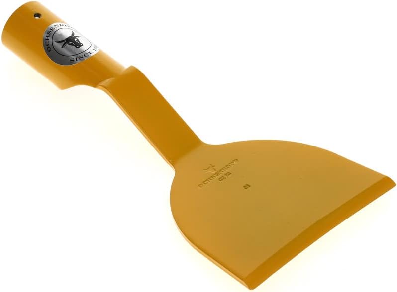 OCHSENKOPF Rindenschäler für Bäume, ohne Stiel, Schwarzwälder Form, Schabeisen für Baumrinden, Forst