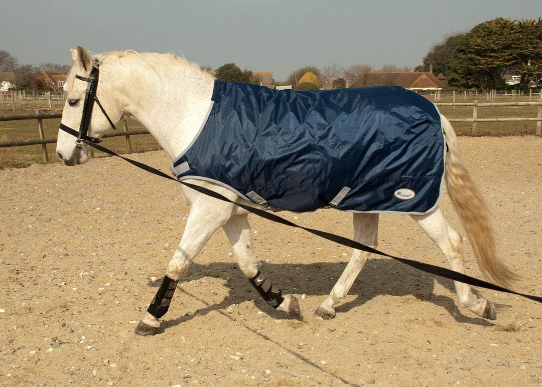 Rhinegold Pferdedecke Navy 1,7 m, Navy 1,7 m