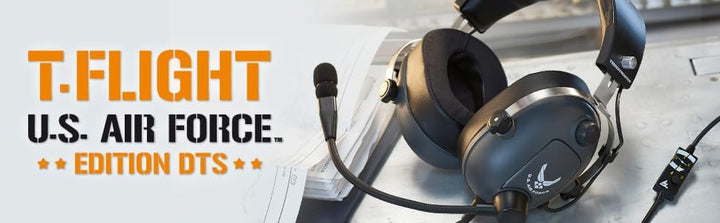 Thrustmaster T.Flight U.S. Air Force Edition-DTS Gaming-Headset für Flugsimulation - PC/Playstation/