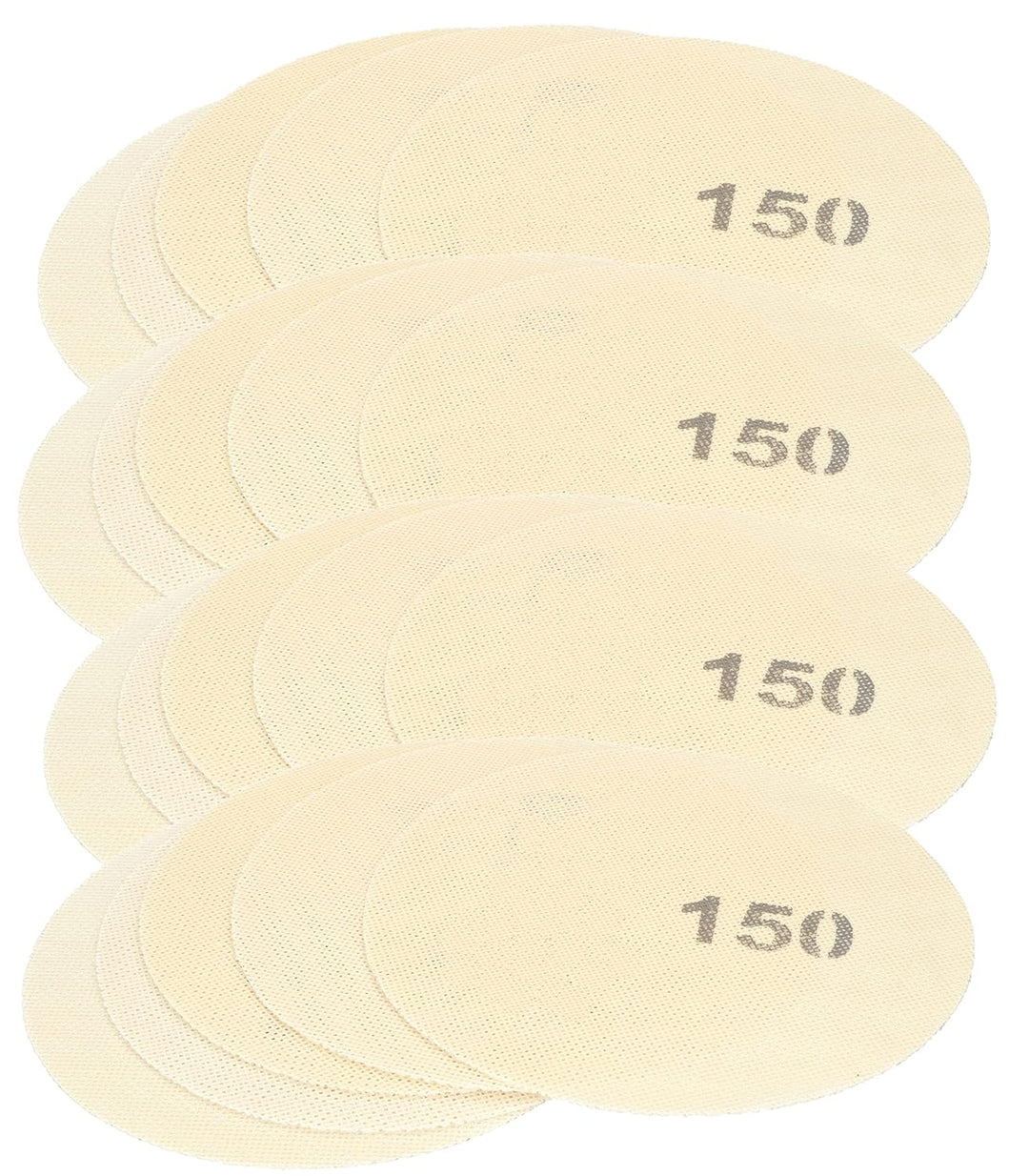KOTARBAU® 20er Set Schleifgitter-Scheibe Ø 225 mm mit Klett Soft 150, Soft 150