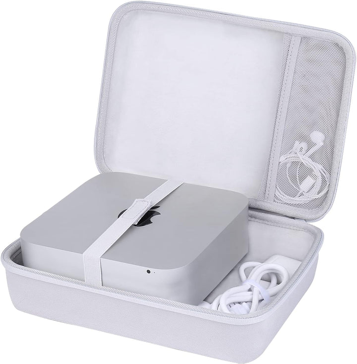 co2CREA Hart Reise Schutz Hülle Etui Tasche für Apple 2023 Mac Studio M2 / M1 / M1 Max Chip Desktop