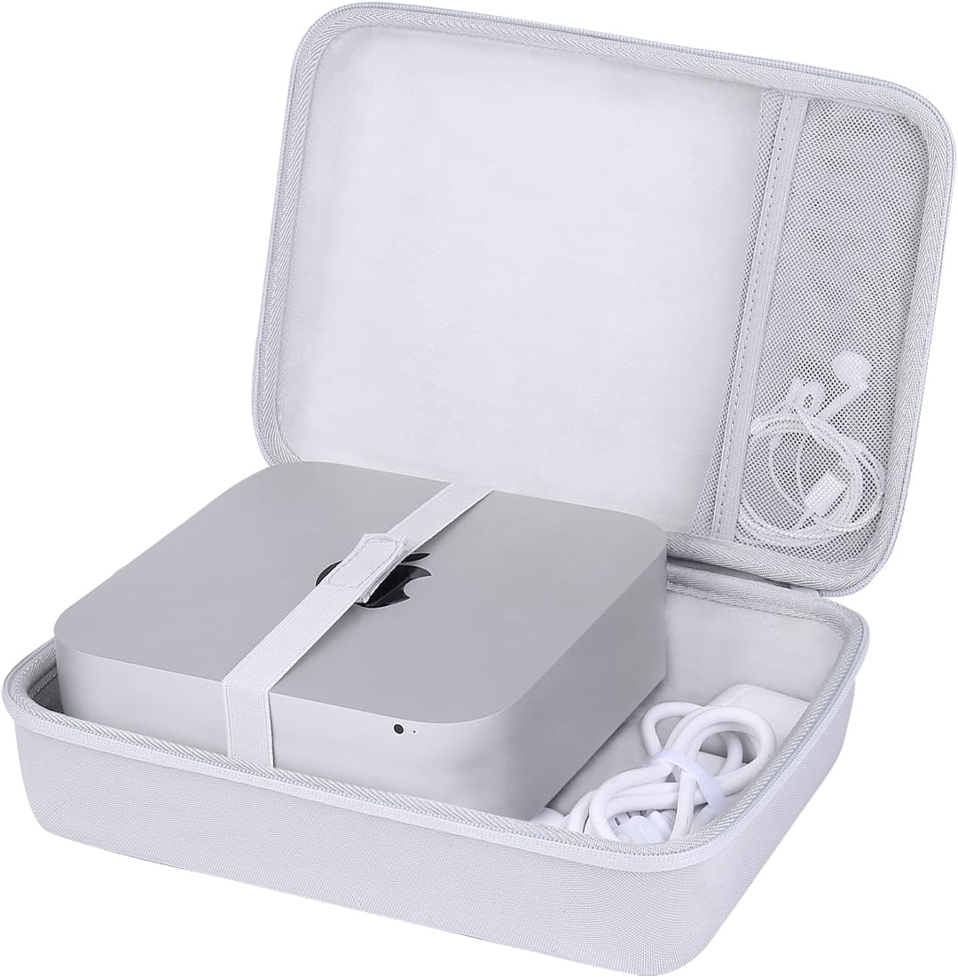 co2CREA Hart Reise Schutz Hülle Etui Tasche für Apple 2023 Mac Studio M2 / M1 / M1 Max Chip Desktop