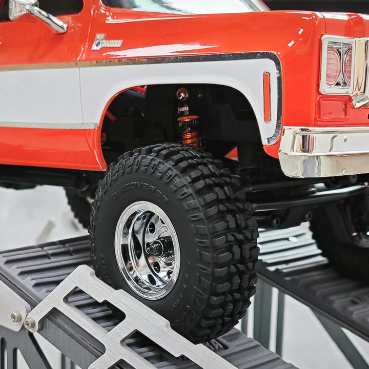 INJORA 45mm Aluminium Gewinde Tele Stossdämpfer Öl Dämpfer für 1/24 RC Crawler FMS FCX24 FCX18 Upgra