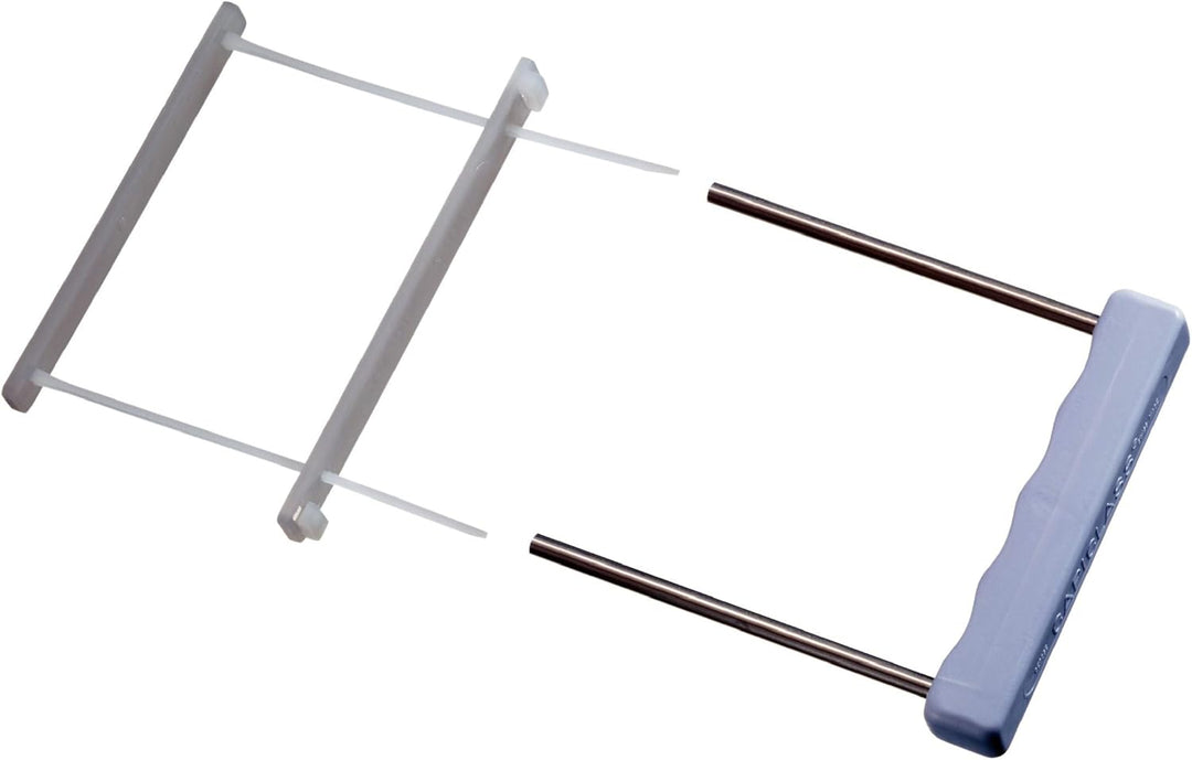 Esselte Leitz Abheftbügel, mit Deckschiene, Kunststoff, farblos, 60780003