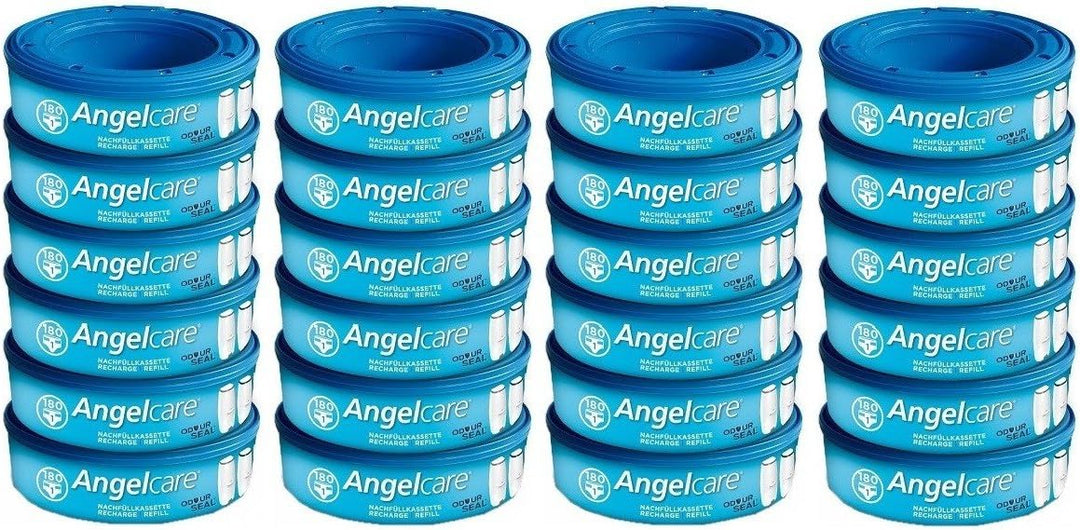 Angelcare Windeleimer Nachfüllpack Plus 24er Pack Lot de 24, Lot de 24