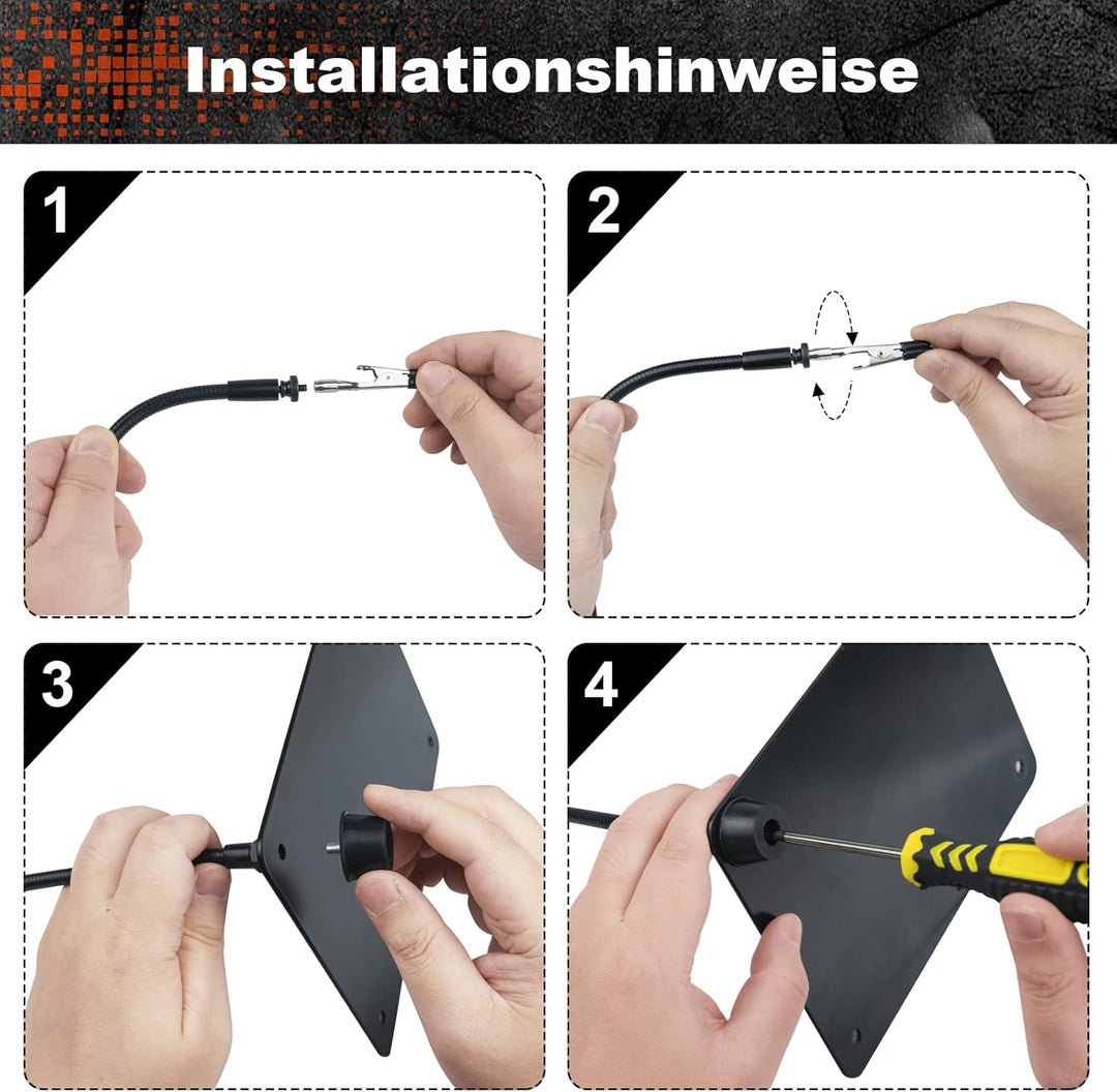 Dritte Hand Löten, Modellbau Zubehör, tonhui Löt-Leiterplattenhalter-Werkzeug, Four Arms Helping Han