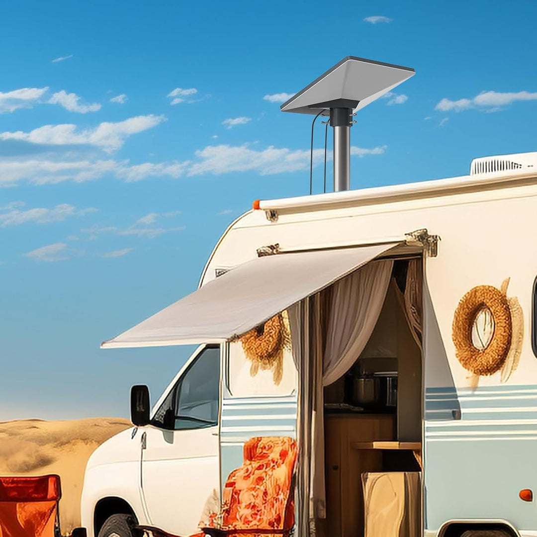 HOLACA Starlink Mini Rohradapter, Dachrohr Halterung Metalladapter für Variable Mastgrössen (1"-2.1"