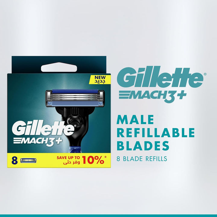 Gillette Mach3 Klingen , 8 Stück ( 1er Pack ) 1 stück (8er Pack), 1 stück (8er Pack)