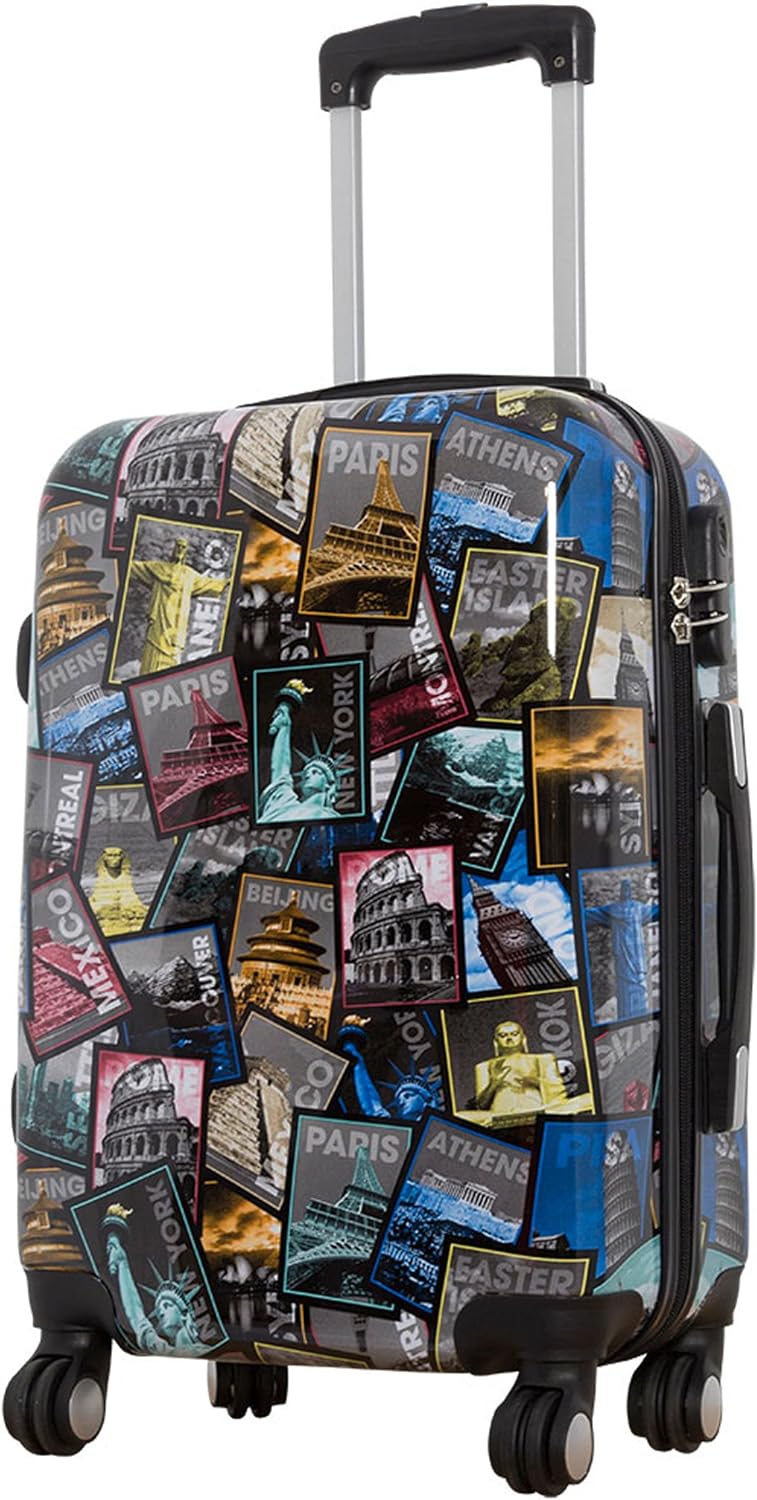 Bowatex Handgepäck New All City 55 cm Reisekoffer 35 Li Motiv Trolley mit Bilder