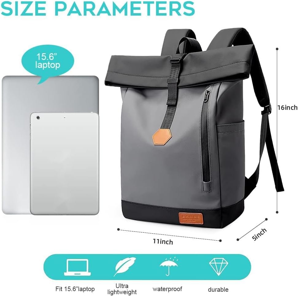 BANGE Grosse Kapazität Casual Rucksack Laptop Rucksack Quadratische Reiten Wasserdichte Männer Rucks