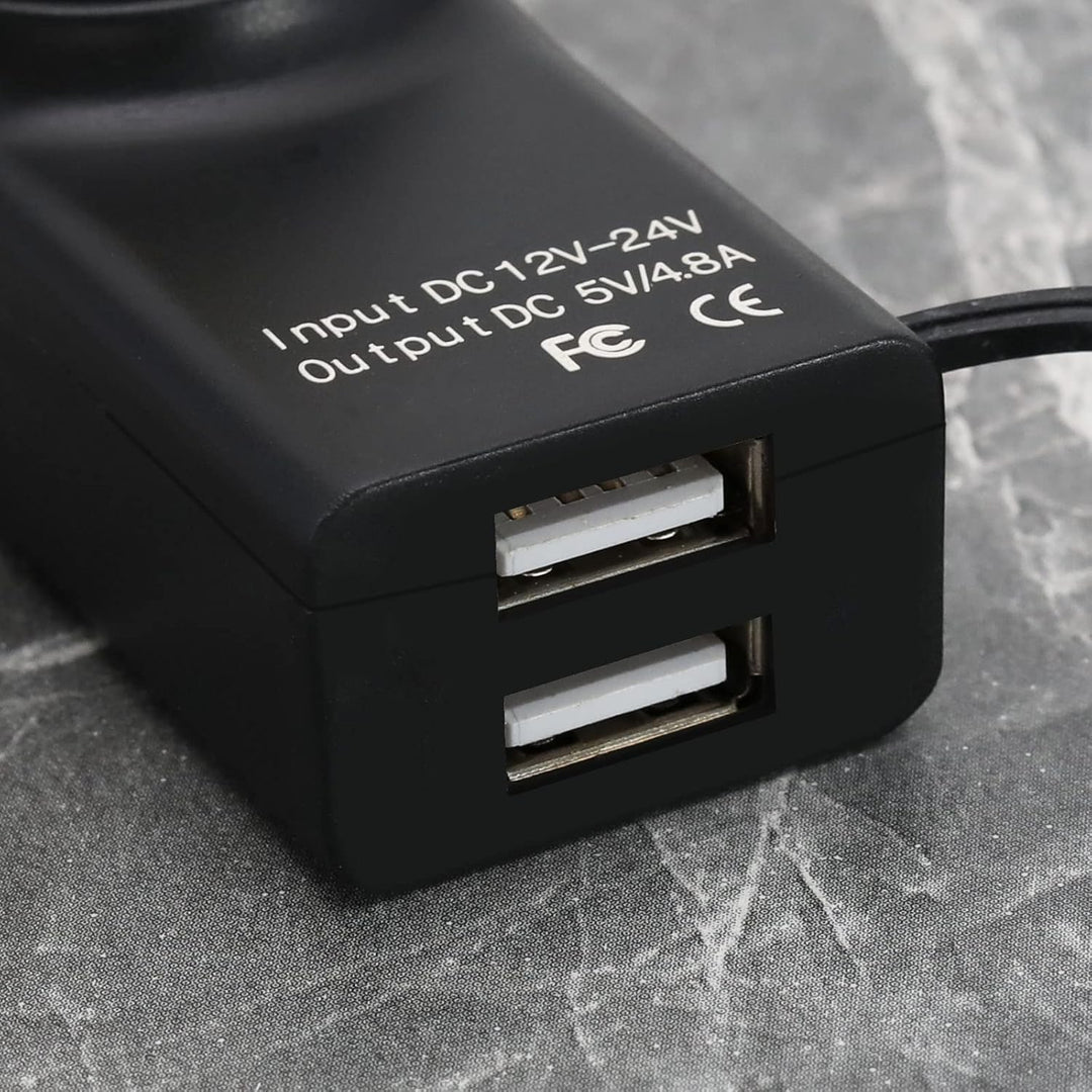eMagTech Motorrad Dual USB Ladegerät Ersatz kompatibel mit BMW F800GS F650GS F700GS R1200GS R1200RT
