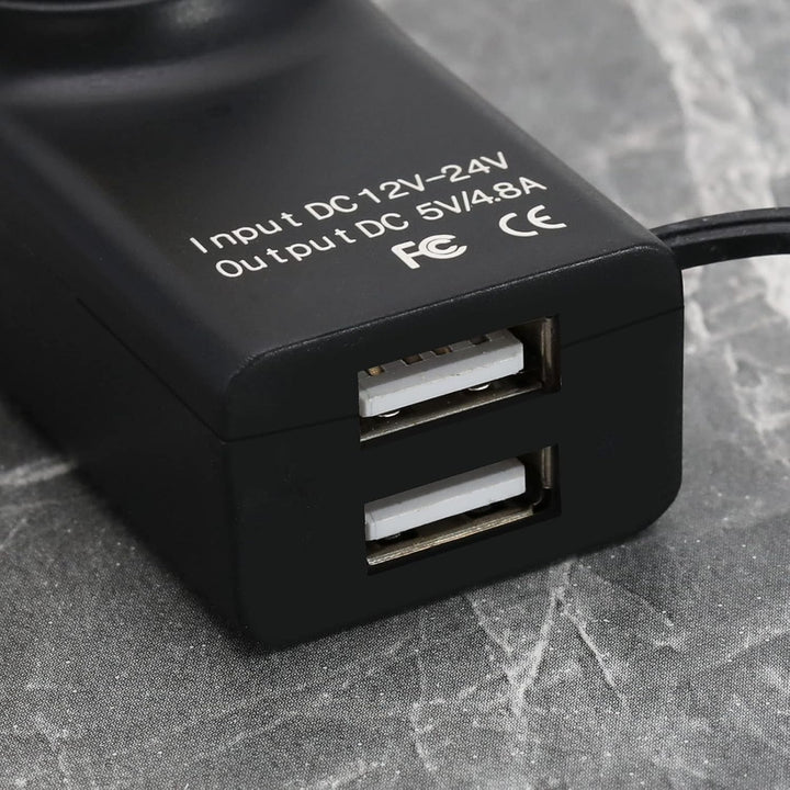 eMagTech Motorrad Dual USB Ladegerät Ersatz kompatibel mit BMW F800GS F650GS F700GS R1200GS R1200RT