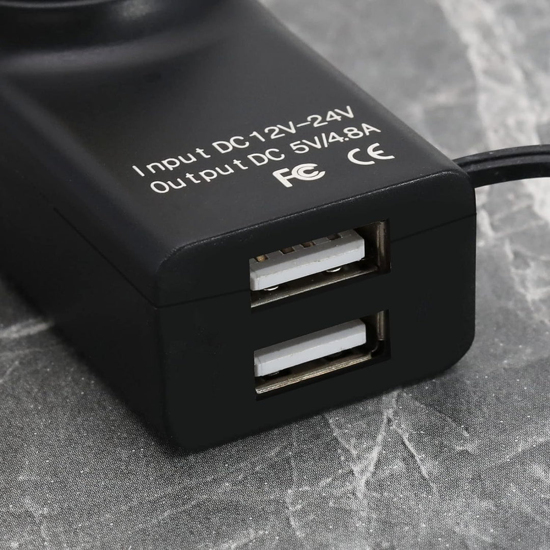 eMagTech Motorrad Dual USB Ladegerät Ersatz Kompatibel mit F800GS F650GS F700GS R1200GS R1200RT USB