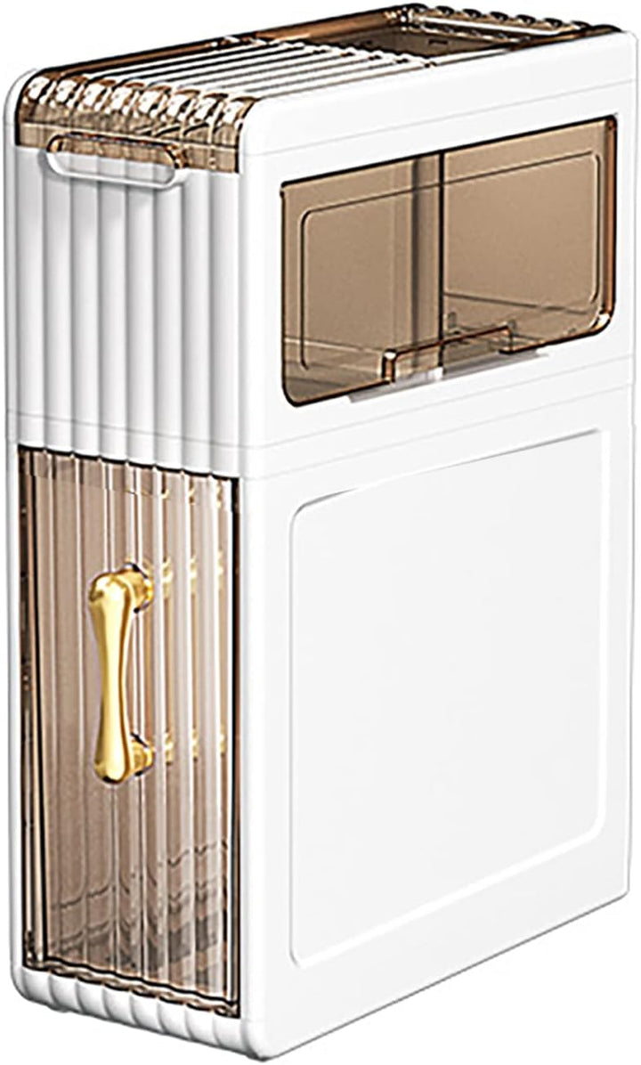 MAGIC SELECT Schmaler Badezimmer-Organizer. Hilfsschrank mit Rädern für Enge Stellen. Beistellschran