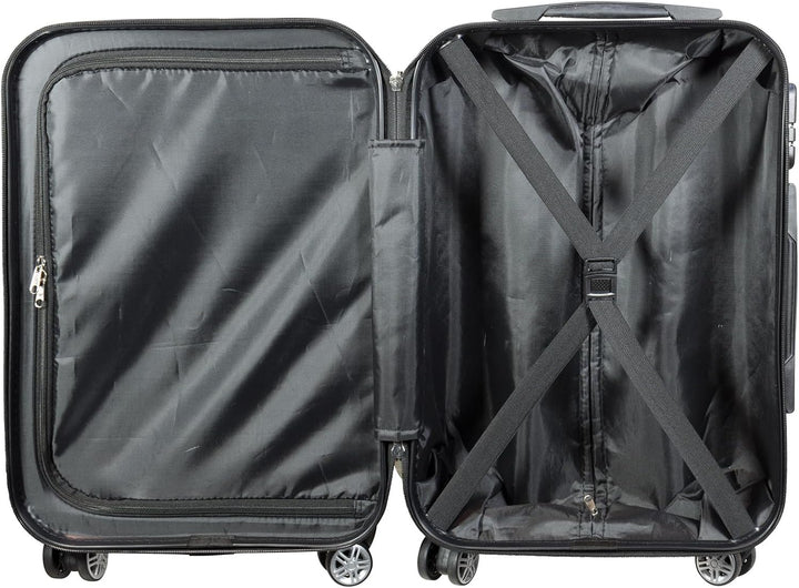 Trendyshop365 City-Koffer Hartschale mittelgross 67 cm - Gorilla Tier-Motiv Citykoffer - Grösse M Go
