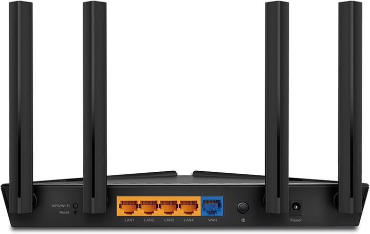 TP-Link Archer AX23 AX1800 Dual-Band Wi-Fi 6 Router (1201 Mbit/s 5 GHz, 574 Mbit/s 2,4 GHz, 4 × Giga