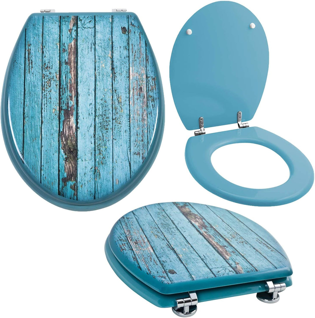 Grafner MDF WC Sitz mit Absenkautomatik viele schöne Motive zur Auswahl - stabile Qualität - einfach