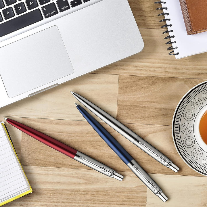 Parker 2033154 Jotter London Duo Discovery Pack: Kugelschreiber (Red Kensington) & Gelstifte (Royal