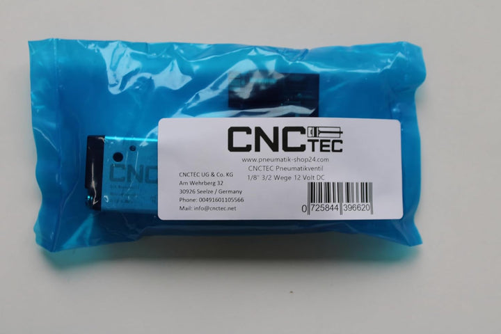 Pneumatik Magnet- Wegeventil 3/2 Wege 1/8" 12 Volt DC (3/2 Wege 1/8" 12 Volt DC) 3/2 Wege 1/8 12 Vol