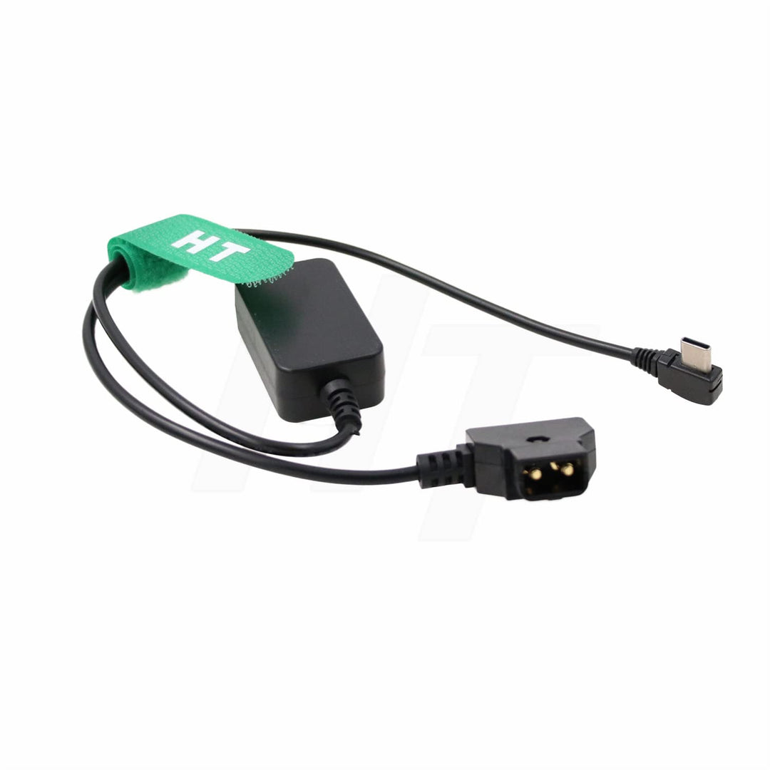 HangTon Stromkabel P-TAP D-Tap auf USB Typ C, 5 V, 3 A, geregelt, 61 cm (24 Zoll) für Tablet-Telefon