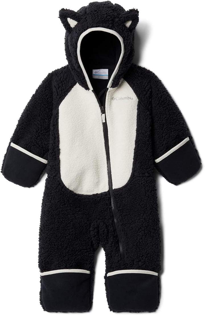 Columbia Unisex Kinder Foxy Baby sherpa Bunting Schneeanzug 6/12 Black, Chalk, 6/12 Black, Chalk