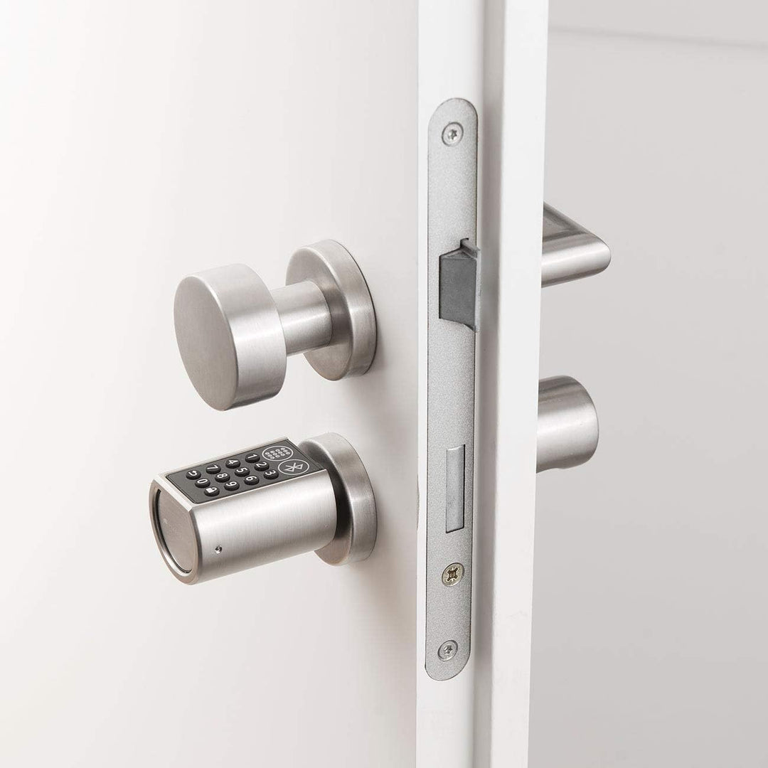 VisorTech Codeschloss: Elektronischer Tür-Schliesszylinder mit Zahlencode, Bluetooth & App (Schliess