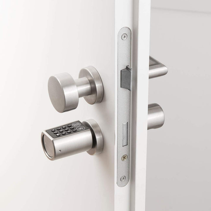 VisorTech Codeschloss: Elektronischer Tür-Schliesszylinder mit Zahlencode, Bluetooth & App (Schliess