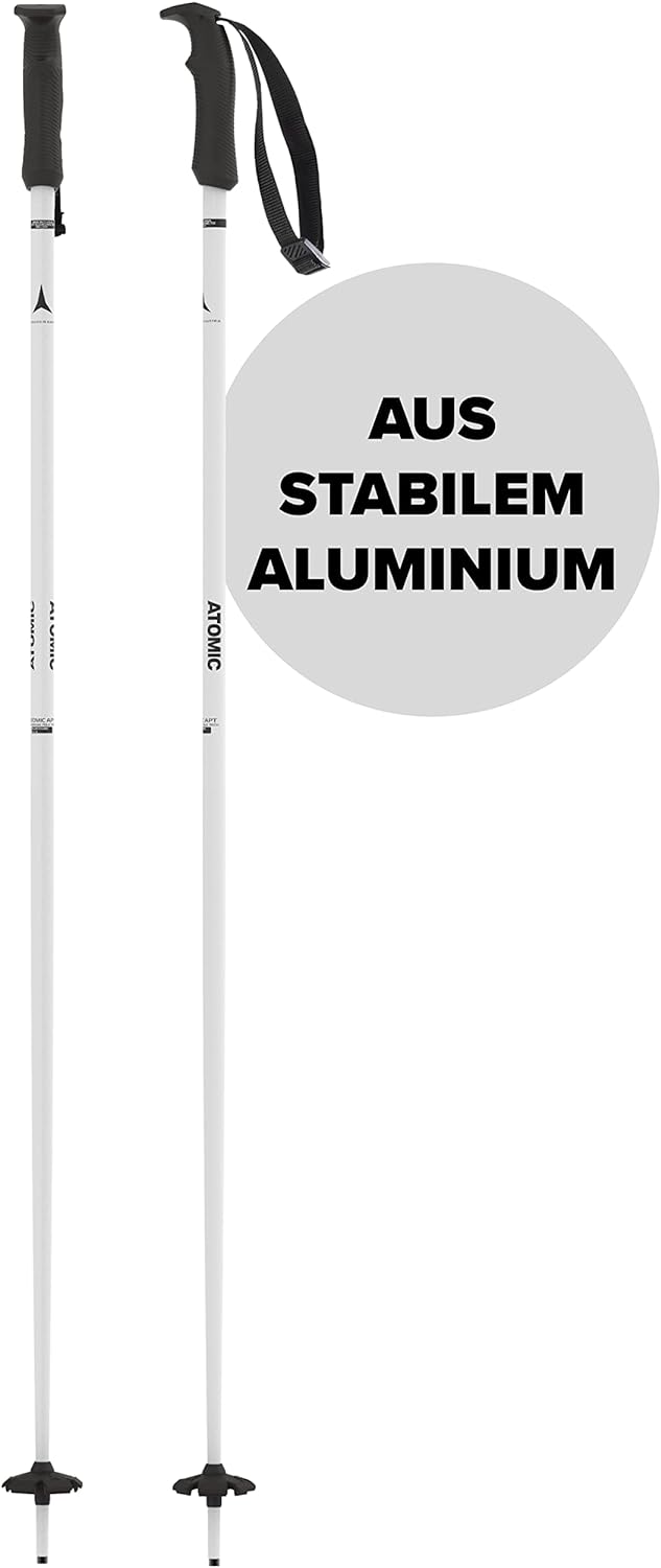 ATOMIC CLOUD Skistöcke - Hochwertiger Aluminium-Skistock - Ergonomischer Griff für mehr Grip - Stock