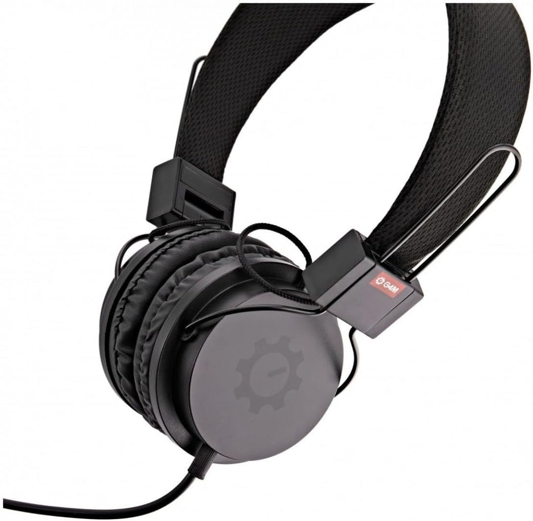 Stereo-Kopfhörer HP-5 kabelgebunden mit 3,5-mm-Miniklinke und 1/4-Zoll-Adapter