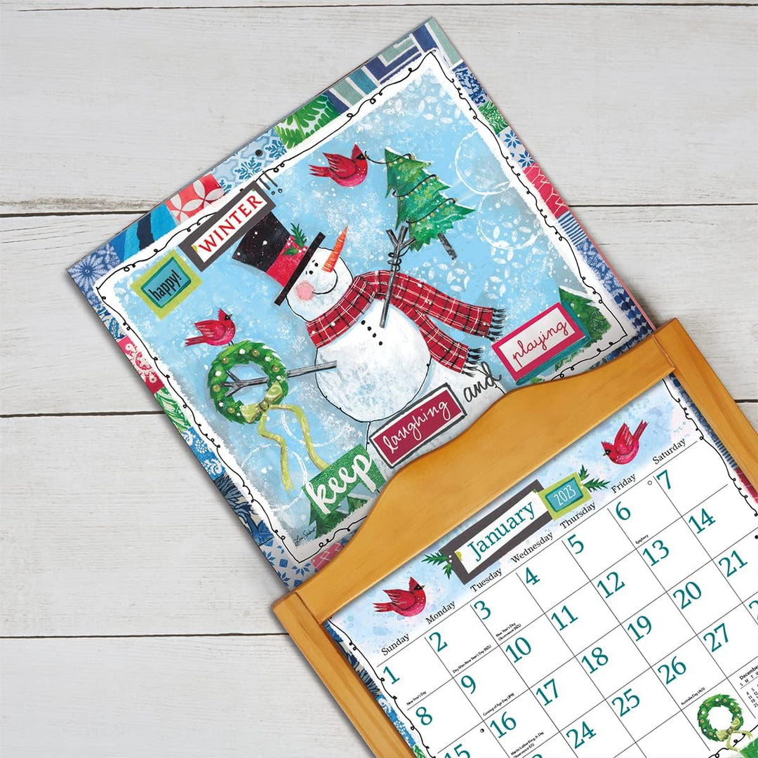 LANG Happy Life Wandkalender 2023