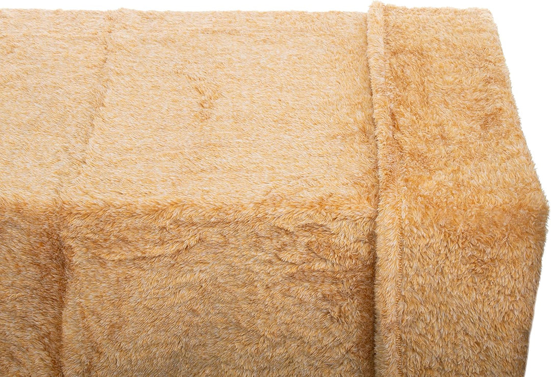 Brandsseller Teddyfleece Kuscheldecke | Melange | Flauschig Beidseitig | Hochwertige Weiche Wohndeck