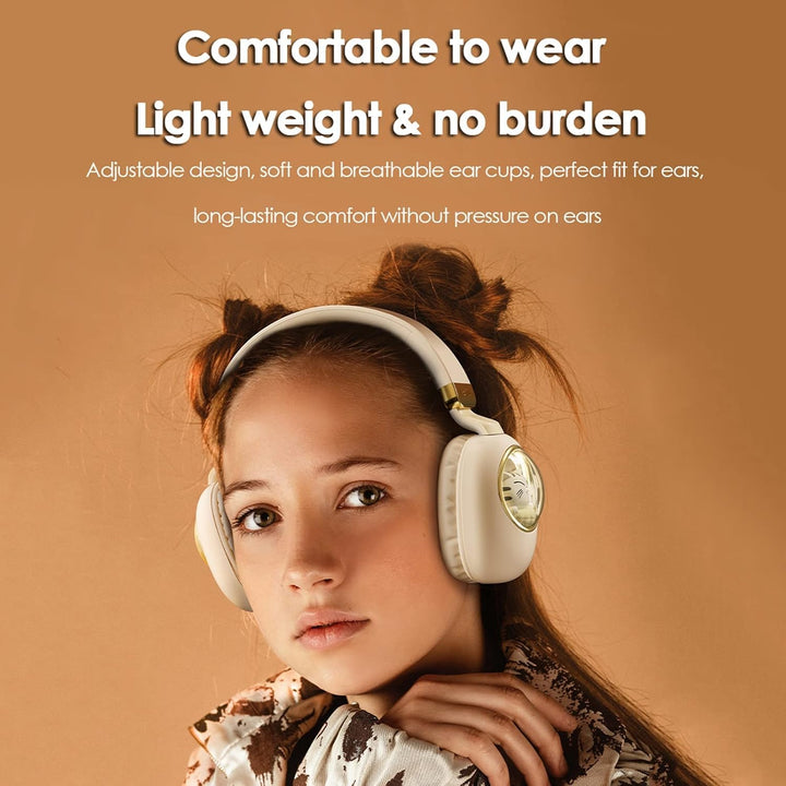 Bluetooth Kopfhörer Kinder Wired mit Mikrofon für Schule Wireless Jungen Mädchen Noise Cancelling au