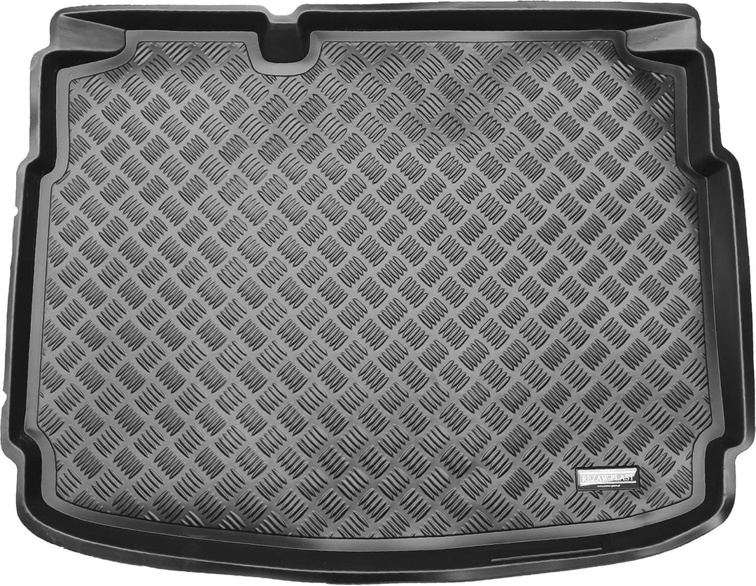 M MOTOS Antirutschmatte Auto Kofferraummatte passt für SEAT Leon II MK2 2005-2013 Kompletter Schutz