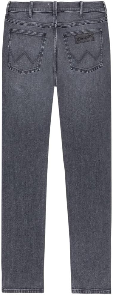 Wrangler Herren Larston Slim Jeans 27W / 32L Blackout, 27W / 32L Blackout