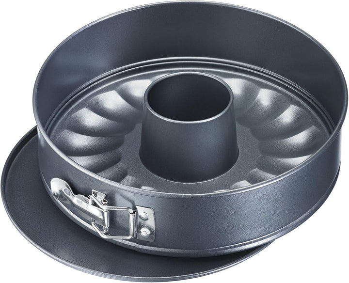 Westmark Springform mit zwei Böden, Ø 26 cm, mit Antihaftbeschichtung, kaltgewalzter Stahl, Back Kla