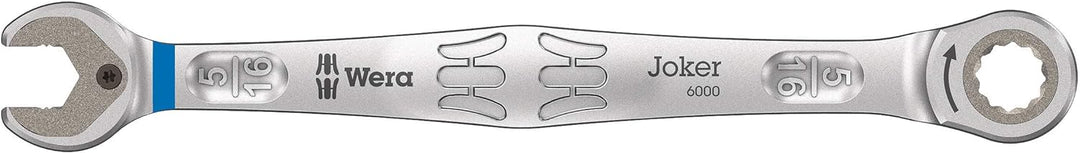 Wera Joker Maul-Ringratschen-Schlüssel, zöllig, 5/16 Zoll , 05073280001, 5/16 Zoll